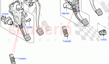 Brake And Clutch Controls (6 Speed Manual Trans M66 - AWD, Halewood (UK), Unique M&hellip;