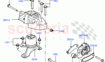 Engine Mounting (2.2L CR DI 16V Diesel, Halewood (UK))