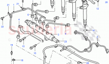 Fuel Injectors And Pipes (2.4L Duratorq-TDCi HPCR (140PS) -Puma) ((V) FROM7A000001&hellip;