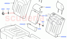 Rear Seat Covers (Short Wheelbase, Thick Rawedge Leather/Prem Textile, Rr Seat 40/&hellip;