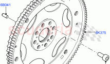 Flywheel (2.0L AJ20P4 Petrol Mid PTA, Changsu (China))
