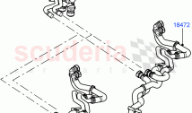 Heater Hoses (3.6L V8 32V DOHC EFi Diesel Lion) ((V) FROMAA000001)