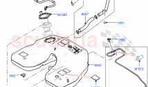 Fuel Tank & Related Parts (3.0L AJ20P6 Petrol High) ((V) FROMKA000001)