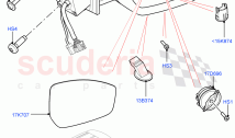 Exterior Rear View Mirror (Halewood (UK)) ((V) TOKH999999)