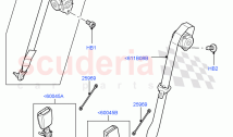 Rear Seat Belts ((V) TO9A999999)