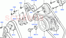 Pulleys And Drive Belts (AJ Petrol 4.4 V8 EFI (220KW), With Roll Stability Control&hellip;