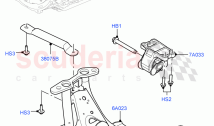 Transmission Mounting (2.0L I4 DSL HIGH DOHC AJ200)