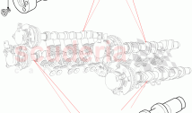 Camshaft (Nitra Plant Build) (3.0L DOHC GDI SC V6 PETROL) ((V) FROMK2000001)