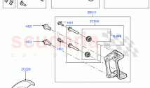 Rear Brake Discs And Calipers (5.0L OHC SGDI NA V8 Petrol - AJ133, 3.6L V8 32V DOH&hellip;