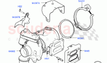 Turbocharger (Solihull Plant Build) (2.0L I4 High DOHC AJ200 Petrol, 2.0L AJ200P H&hellip;