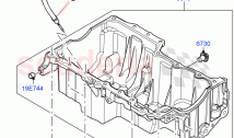 Oil Pan/Oil Level Indicator (2.0L AJ21D4 Diesel Mid, Itatiaia (Brazil))