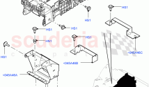Console - Floor (Internal Components, Rear, For Carrier Assy) (With 40/40 Split In&hellip;
