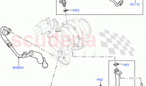Turbocharger (Lubrication And Cooling) (2.0L AJ21D4 Diesel Mid, Halewood (UK)) ((V&hellip;