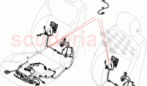Wiring - Seats (Front Seats, Nitra Plant Build) ((V) FROMK2000001)