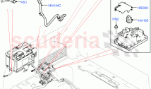Battery Cables And Horn (Battery Cables, For Cold Climates Only) (4.4L DOHC DITC V&hellip;