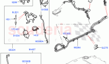 Fuel Lines (Nitra Plant Build) (2.0L I4 DSL HIGH DOHC AJ200, Fuel Tank-Diesel With&hellip;