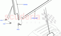 Rear Doors, Hinges & Weatherstrips (Finishers) (5 Door, Halewood (UK))