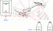 Transmission & Power Steering Oil (Solihull Plant Build) ((V) FROMHA000001)