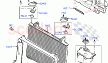 Radiator/Coolant Overflow Container (Main Unit) (3.0L DOHC GDI SC V6 PETROL)