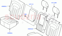 Rear Seat Covers (Standard Wheelbase, Miko Perf/ PVC, 60/40 Load Through With Slid&hellip;