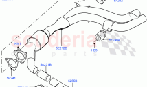 Exhaust System (Front) (4.4L DOHC DITC V8 Diesel, Proconve L6 Emissions, Euro Stag&hellip;