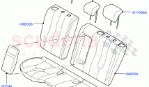 Rear Seat Covers (Windsor Leather Perforated, Changsu (China), 2nd Row Seat 60/40 &hellip;