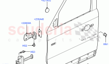 Front Doors, Hinges & Weatherstrips (Door And Fixings) ((V) FROMAA000001)