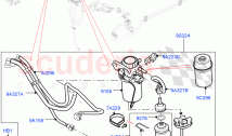 Fuel Lines (Front) (4.4L DOHC DITC V8 Diesel)