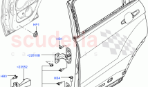 Rear Doors, Hinges & Weatherstrips (Door And Fixings) (5 Door, Halewood (UK))