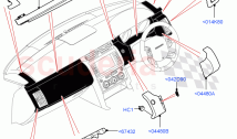 Instrument Panel (Centre, External Components, Solihull Plant Build) ((V) FROMHA00&hellip;