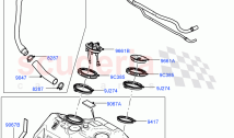 Fuel Tank & Related Parts (4.4L DOHC DITC V8 Diesel) ((V) FROMBA000001)