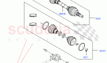 Drive Shaft - Front Axle Drive (Driveshaft) (3.0L AJ20D6 Diesel High) ((V) FROMM20&hellip;