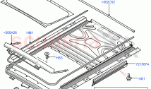 Sliding Roof Mechanism And Controls (Page A) (Less Armoured) ((V) FROMAA000001)