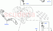 Turbocharger (Lubrication And Cooling) (2.0L AJ21D4 Diesel Mid, Itatiaia (Brazil))