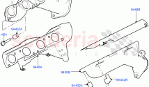 Exhaust Manifold (5.0L OHC SGDI SC V8 Petrol - AJ133, 5.0 Petrol AJ133 DOHC CDA, 5&hellip;