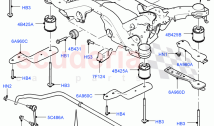 Rear Cross Member & Stabilizer Bar (Changsu (China)) ((V) FROMFG000001, (V) TOKG44&hellip;