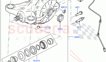Rear Axle (4.4L DOHC DITC V8 Diesel, Rear Axle Open Style Differential, 3.0 V6 D G&hellip;