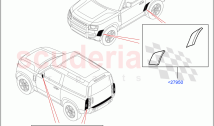 Accessory Pack (Chequered Body Protection Kit) (Short Wheelbase)