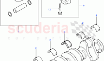 Crankshaft/Pistons And Bearings (2.2L 16V TC I4 DSL 122PS PUMA) ((V) FROMCA000001)
