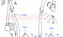Rear Seat Belts (Less Armoured) ((V) FROMAA000001)