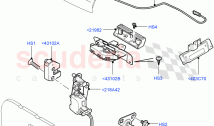 Luggage Compt/Tailgte Lock Controls (Less Armoured) ((V) FROMAA000001)