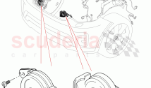 Battery Cables And Horn (Solihull Plant Build, Horn) ((V) FROMHA000001)