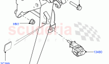 Brake And Clutch Controls (8 Speed Auto Trans ZF 8HP70 HEV 4WD) ((V) FROMFA000001)