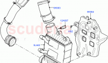 Intercooler/Air Ducts And Hoses (2.0L AJ20D4 Diesel High PTA, Halewood (UK))
