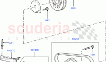 Pulleys And Drive Belts (Solihull Plant Build, Rear) (3.0 V6 Diesel) ((V) FROMAA00&hellip;