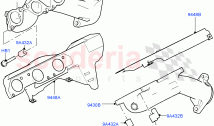 Exhaust Manifold (Solihull Plant Build) (3.0L DOHC GDI SC V6 PETROL, Beijing 6 Pet&hellip;