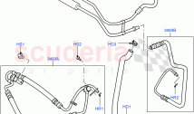 Supply & Return Hoses - Power Strg (AJ Petrol 4.4 V8 EFI (220KW), AJ Petrol 4.2 V8&hellip;