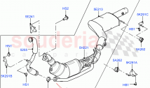 Front Exhaust System (3.0 V6 D Gen2 Mono Turbo, Japan Requirements, EU6 + DPF Emis&hellip;