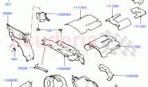 Insulators - Front (Engine Compartment)