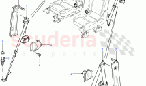Rear Seat Belts (Station Wagon - 5 Door, 110
